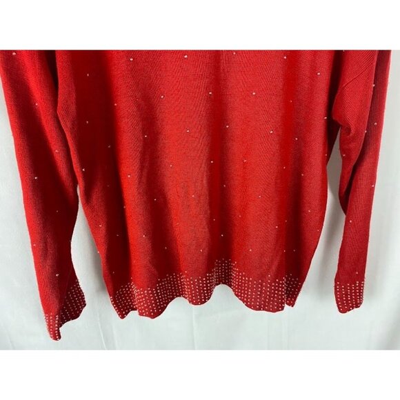 Richard And Company 80's/90's Wool Blend Beaded Sweater Women's Large. - Picture 6 of 13